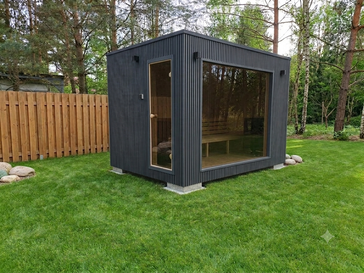 Sauna CUBE XL - obrazek 2